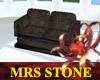 *MS* Brown couch 2 seats