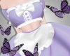 Purple maid dress