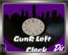 GunR Loft Animated Clock
