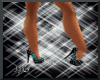 JjG Teal Spike Pumps