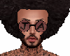 Beige JohnnyAfro Glasses