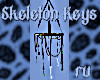 #RU Blue Skeleton Keys