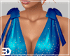 Blue Bow Sparkle Gown