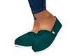 TEAL CANVAS FLATS