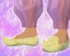 Golden Genie Slippers