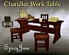 Antq Candlier Work Table
