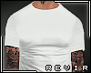 R║White T-Shirt+Tattoo