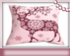 pink xmas pillow
