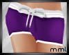 !mml Shorts Purple
