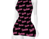 Barbie Mini Dress Black