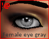 !@ Female eyes 14 gray