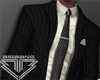 BB. Striped Suit + Tie
