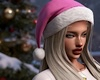 K. Xmas Blonde Hat