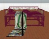 stained glass bed