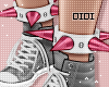 !!D Ankle Spike Pink