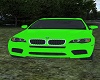 Lime Green BMW