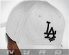 LA Backwards Cap | White