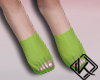 !A green shoes