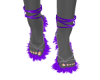 Shredded Purple heels