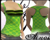 {A}Leri Green Long Top