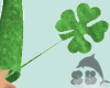 4 Leaf clover wand