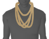 4 GOLD CUBANS