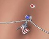 USA Belly Chain