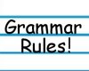 Grammar Rules Sticker
