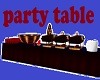 wedding or party table