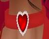 VDay Cupid Heart Choker
