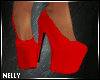 !N! Red High Heels