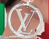 LV-LV Earrings Silver