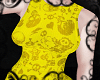 (Uv) Yellow Skull Dress
