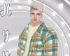 M' Cp Plaid Shirt M