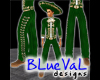 Pantalon Charro Verde