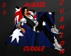 Aussie cuddle cushion
