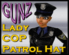 @ Lady NYPD Patrol Hat
