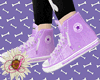 ! !! Lilac Converse :3