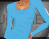 R. Sweater Dress Blue