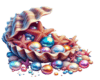 Shell Treasures Decal