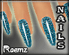 [R] Blue Nails