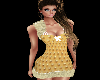 Gold party Dress
