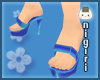 -O- Blue Plastic Sandal