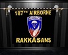 USA 187 Airborne Banner