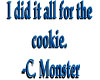 Cookie Monster Quote