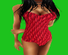 Red Honny comb one piece