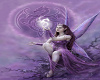 Purple Fairy Round Bed