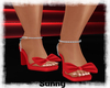 *SW* Red Bow Heels