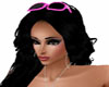 black with Glasses Pink