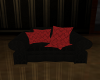 black & Red couch
